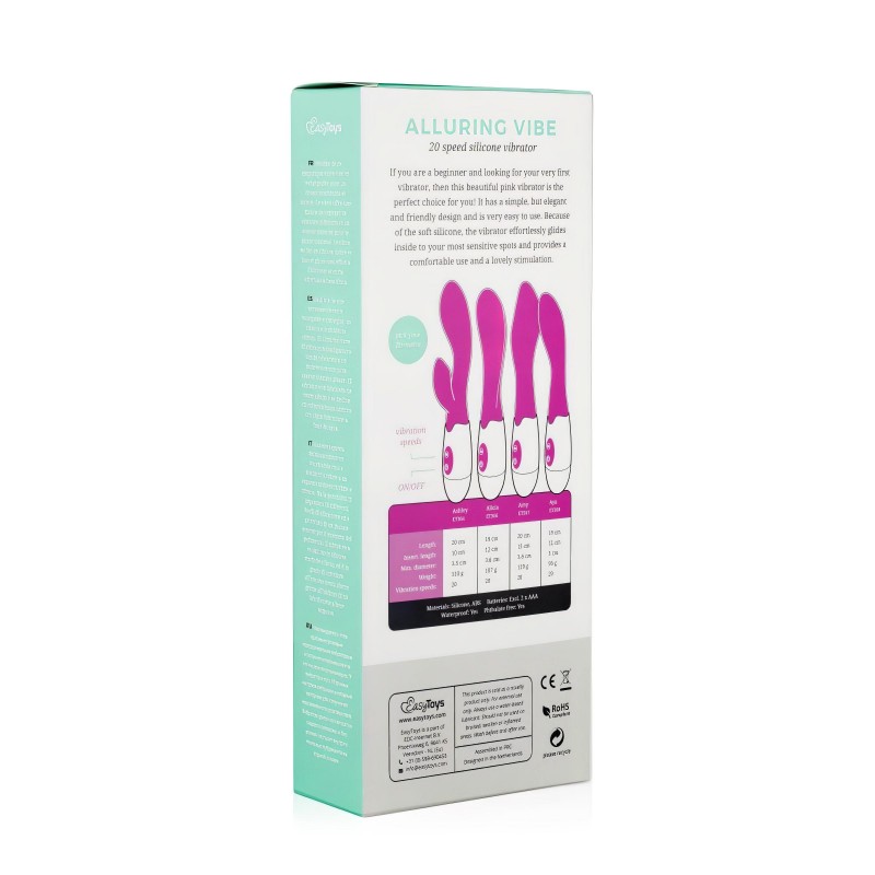 EasyToys Alluring vibe - G-pont vibrátor (pink) 168513 termék bemutató kép