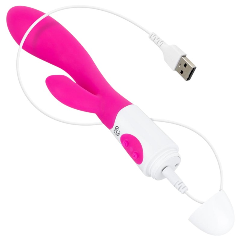 Easytoys Lily 2.0 - akkus, csiklókaros vibrátor (pink) 121739 termék bemutató kép