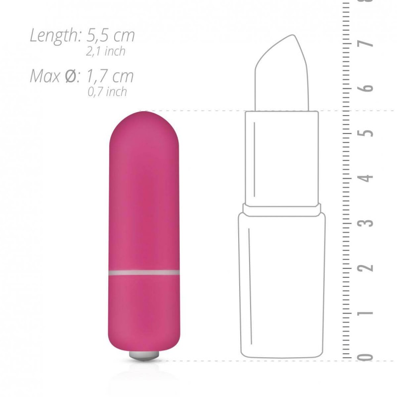 Easytoys - mini rúd vibrátor (pink) 48573 termék bemutató kép