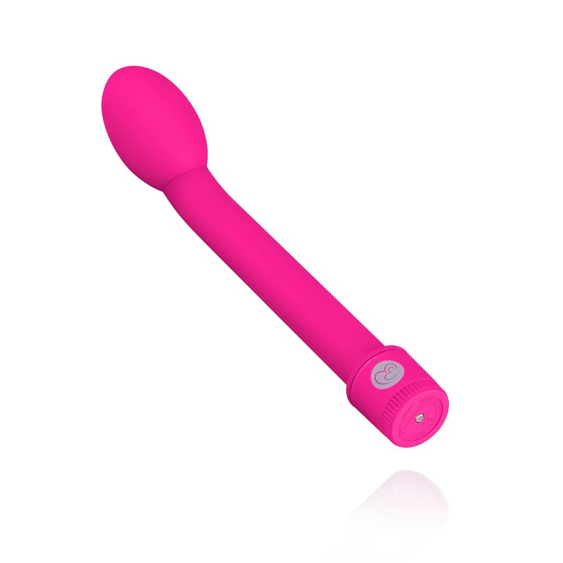 EasyToys Slim - vékony, hajlított fejű G-pont vibrátor (pink) 156007 termék bemutató kép