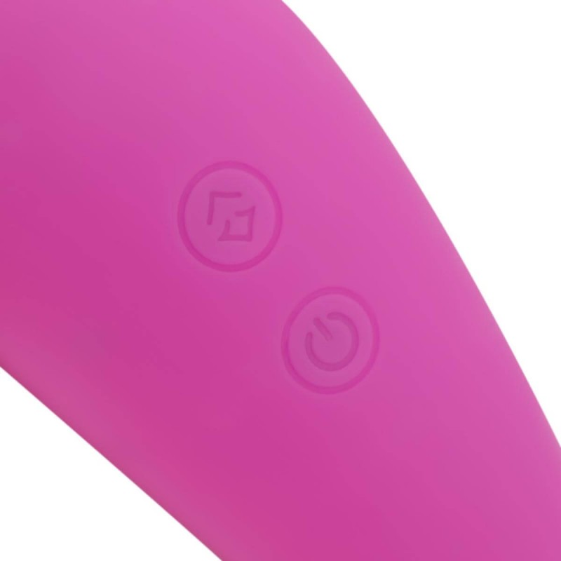 Easytoys Taptastic Vibe - akkus, vízálló csikló vibrátor (pink) 74042 termék bemutató kép