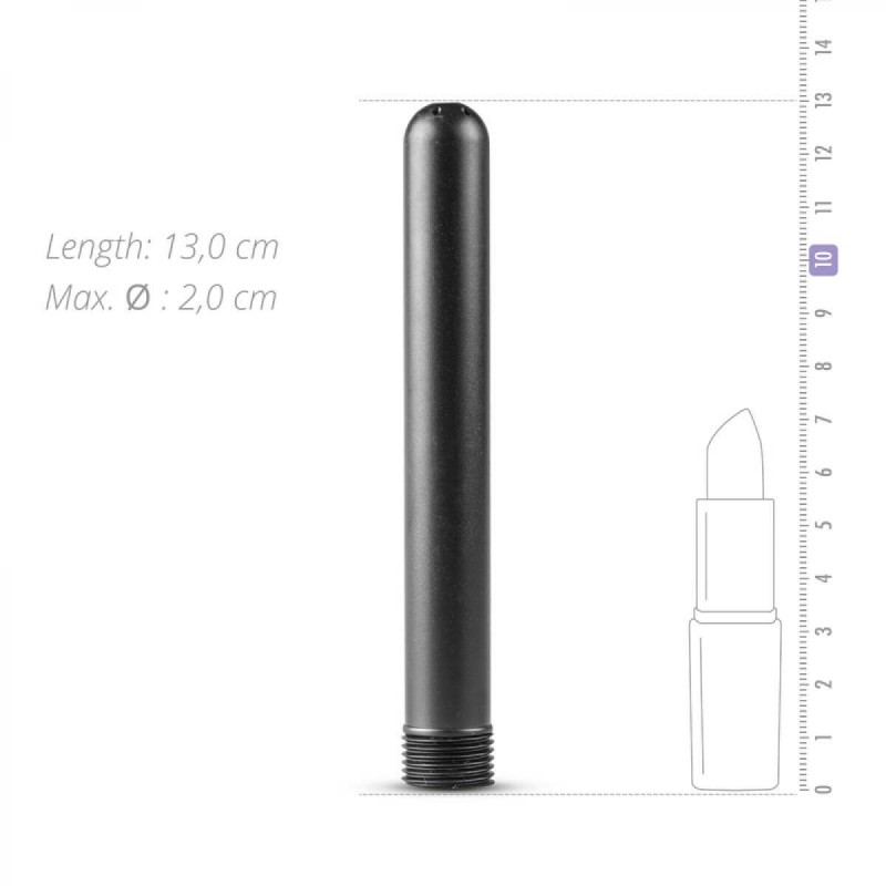 Easytoys - zuhanycsőre szerelhető anál mosó (fekete) 43638 termék bemutató kép