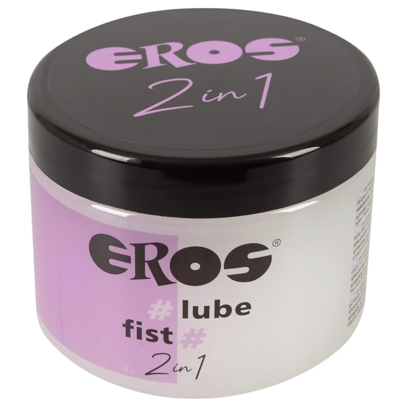 EROS 2in1 Lube & Fist - hibrid síkosító (500 ml) 133446 termék bemutató kép