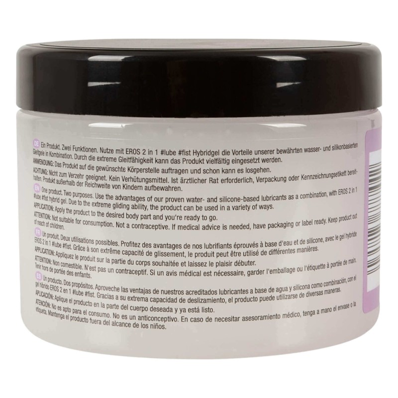 EROS 2in1 Lube & Fist - hibrid síkosító (500ml) 95551 termék bemutató kép