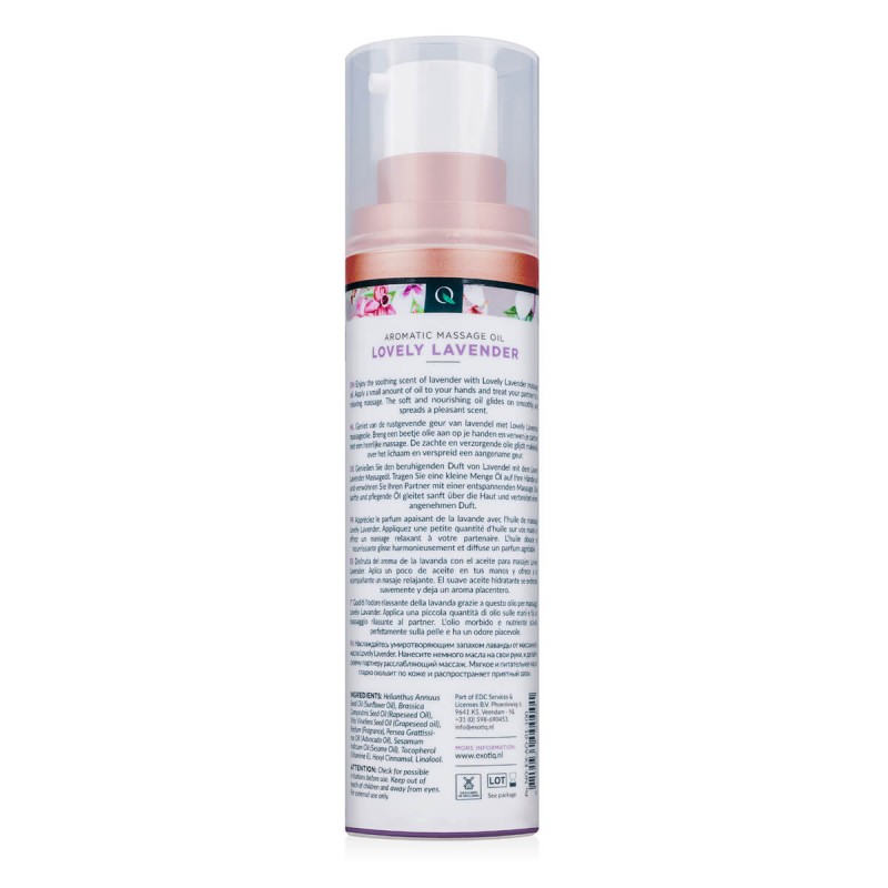 Exotiq - illatos masszázsolaj - levendula (100 ml) 58635 termék bemutató kép