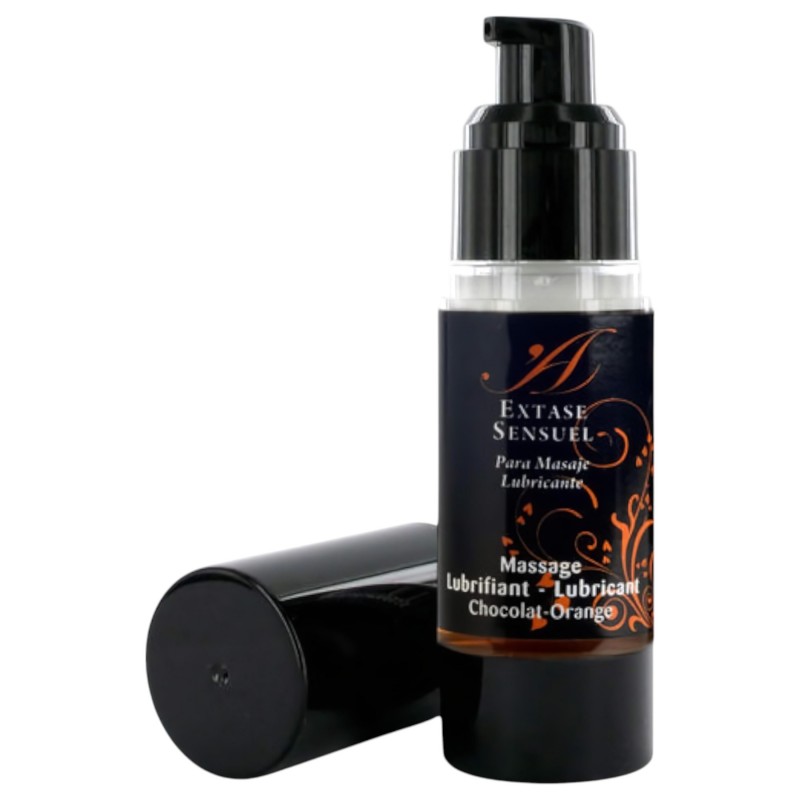 Extase Sensuel - melegítő masszázsolaj - narancs-csoki (30 ml) 135039 termék bemutató kép