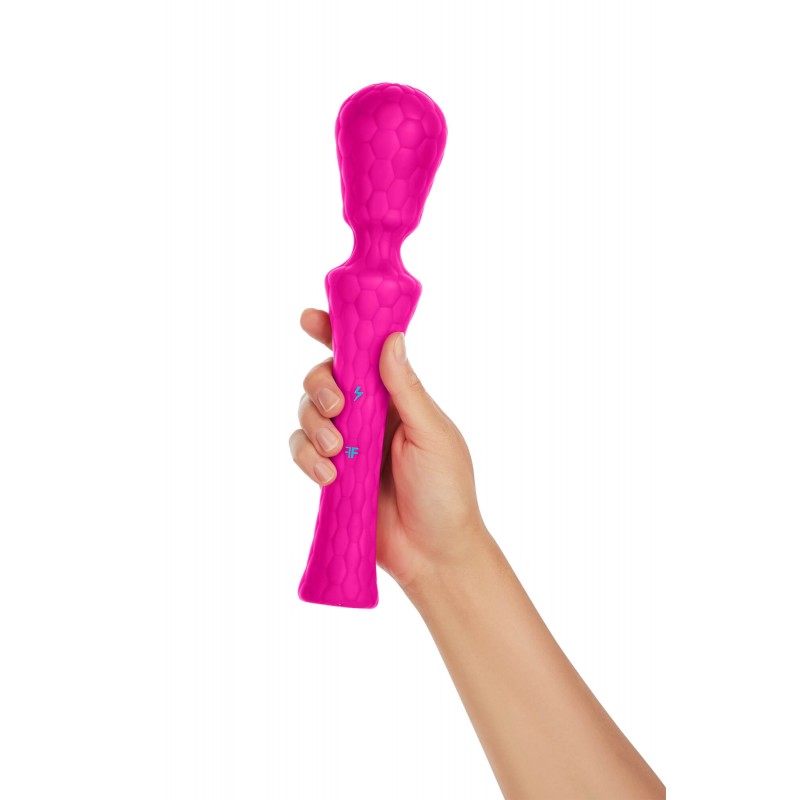 FemmeFunn Ultra Wand XL - prémium masszírozó vibrátor (pink) 77658 termék bemutató kép