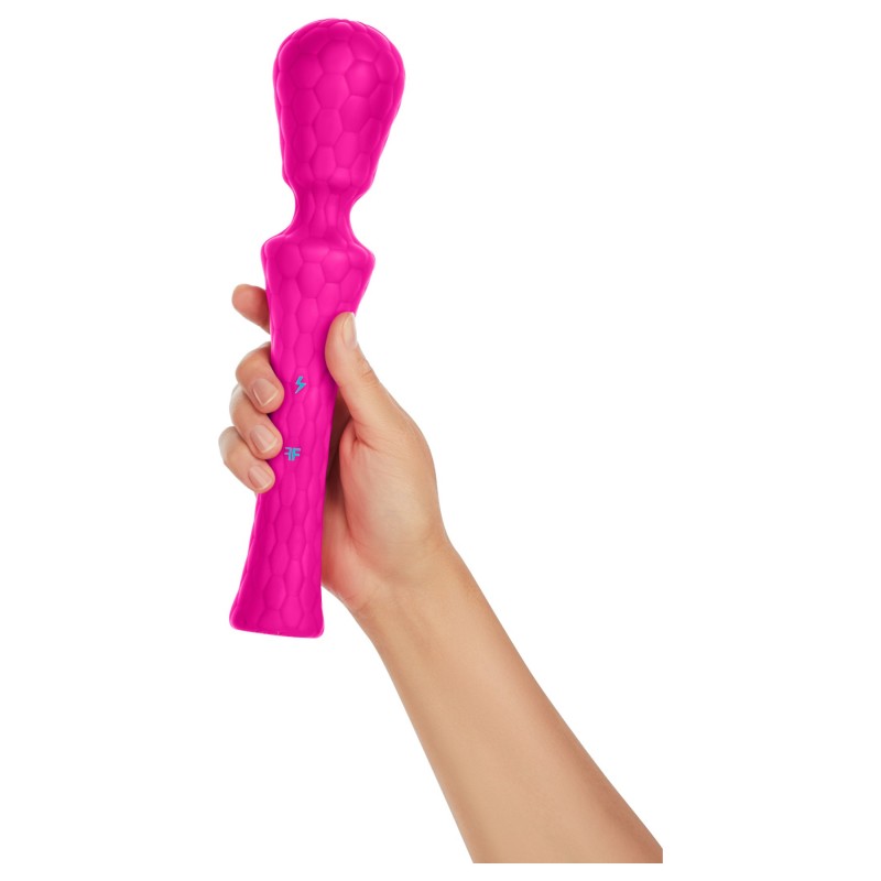FemmeFunn Ultra Wand XL - prémium masszírozó vibrátor (pink) 121856 termék bemutató kép