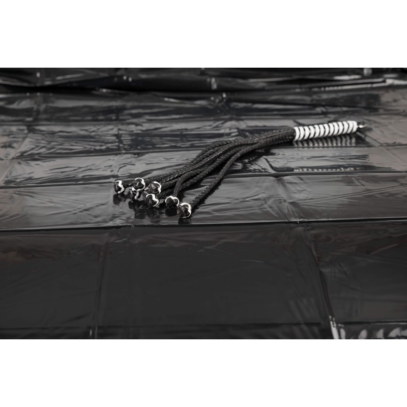 Fetish - lakk lepedő - 200 × 230 cm (fekete) 57434 termék bemutató kép