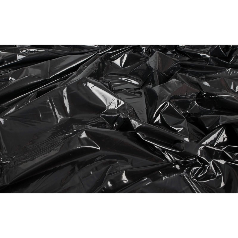 Fetish - lakk lepedő - 200 × 230 cm (fekete) 53092 termék bemutató kép