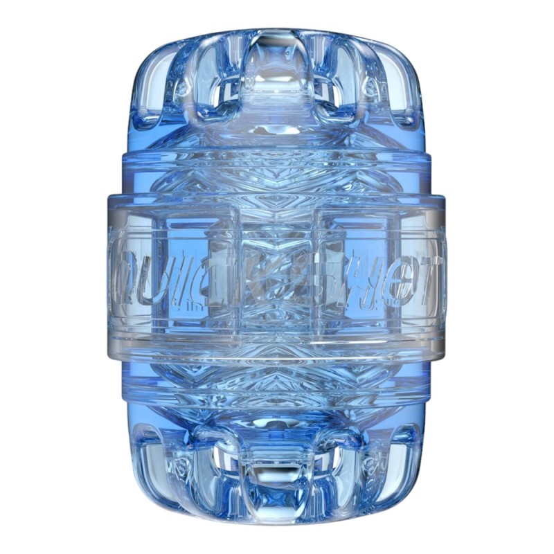 Fleshlight Quickshot Turbo - utazó maszturbátor (kék) 90351 termék bemutató kép