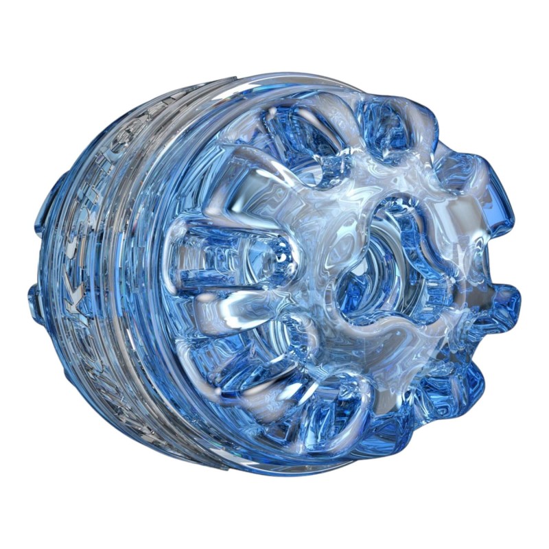 Fleshlight Quickshot Turbo - utazó maszturbátor (kék) 90352 termék bemutató kép