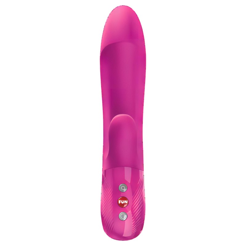 Fun Factory Bi Stronic Embrace - lökő csiklókaros vibrátor (rózsaszín) 148602 termék bemutató kép
