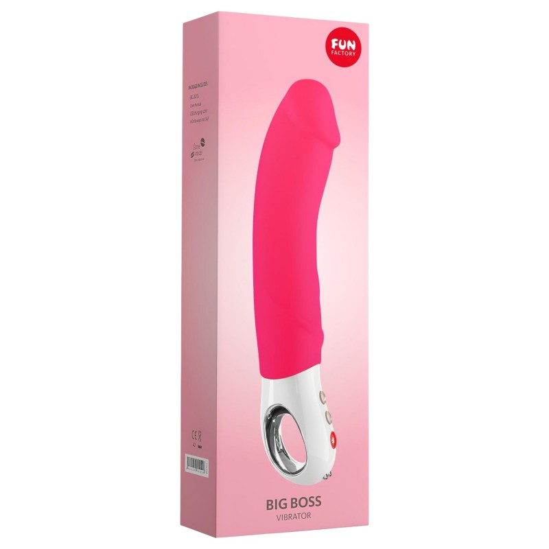 Fun Factory Big Boss - akkus, XL vibrátor (pink) 111609 termék bemutató kép