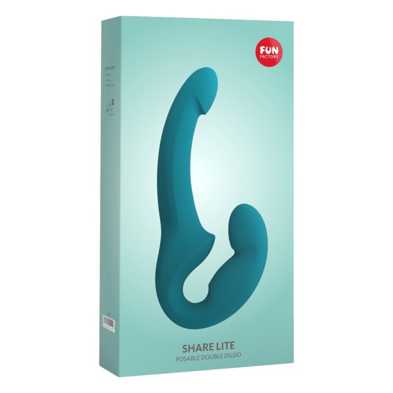 Fun Factory Share Lite - felcsatolható dildó pánt nélkül (pink) 95598 termék bemutató kép