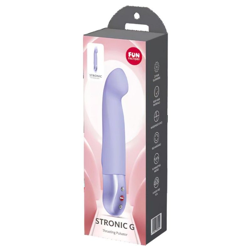 Fun Factory Stronic G - lökő G-pont vibrátor (lila) 148647 termék bemutató kép