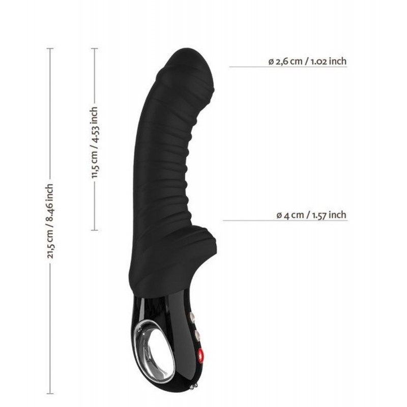 Fun Factory Tiger G5 - vízálló, G-pont vibrátor (fekete) 93060 termék bemutató kép