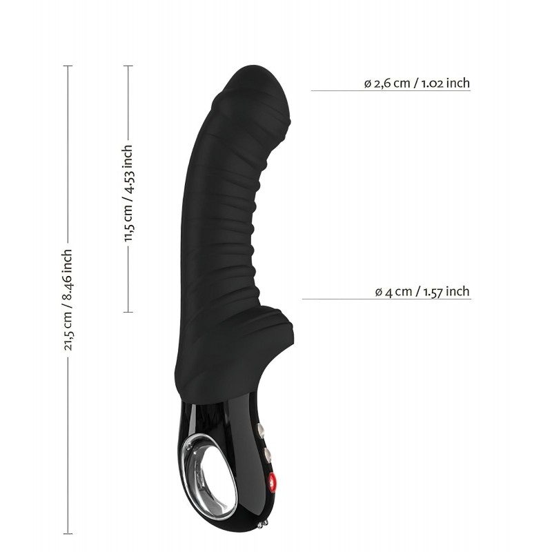 Fun Factory Tiger G5 - vízálló, G-pont vibrátor (fekete) 113492 termék bemutató kép