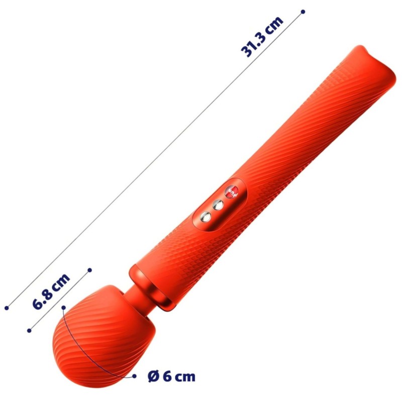 Fun Factory VIM - wand masszírozó vibrátor (narancs) 162374 termék bemutató kép