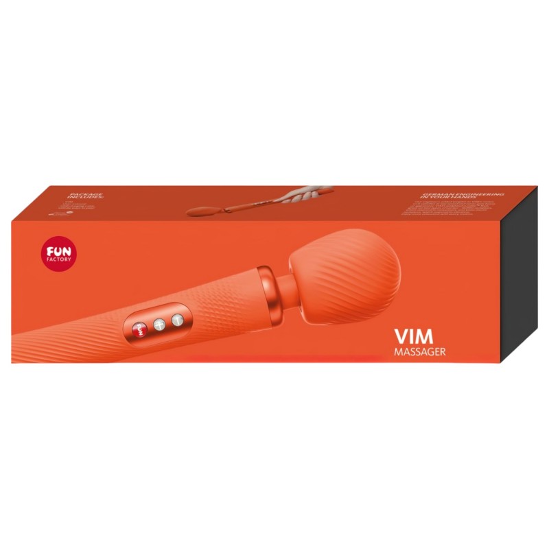 Fun Factory VIM - wand masszírozó vibrátor (narancs) 162376 termék bemutató kép