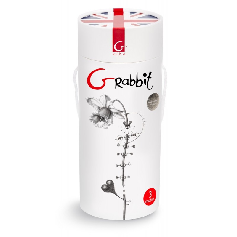 G-Vibe GRabbit - akkus, 3 motoros G-pont vibrátor (pink) 30215 termék bemutató kép