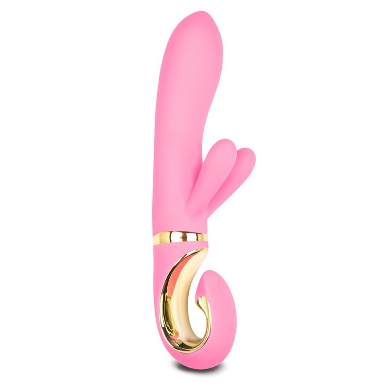G-Vibe GRabbit - akkus, 3 motoros G-pont vibrátor (pink) 30217 termék bemutató kép