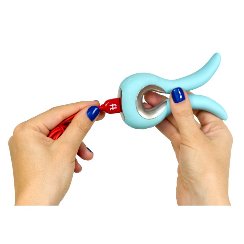 G-vibe Mini - USB-s szilikon vibrátor (menta) 977 termék bemutató kép