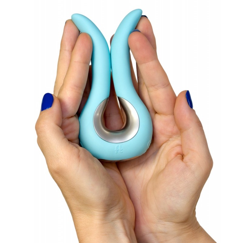 G-vibe Mini - USB-s szilikon vibrátor (menta) 969 termék bemutató kép