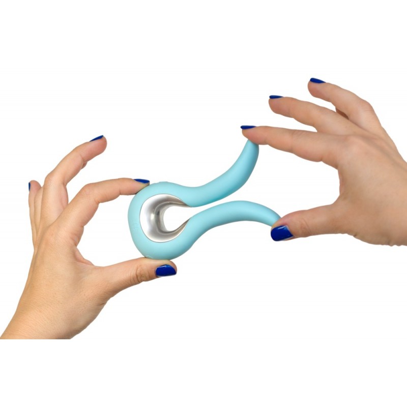 G-vibe Mini - USB-s szilikon vibrátor (menta) 975 termék bemutató kép