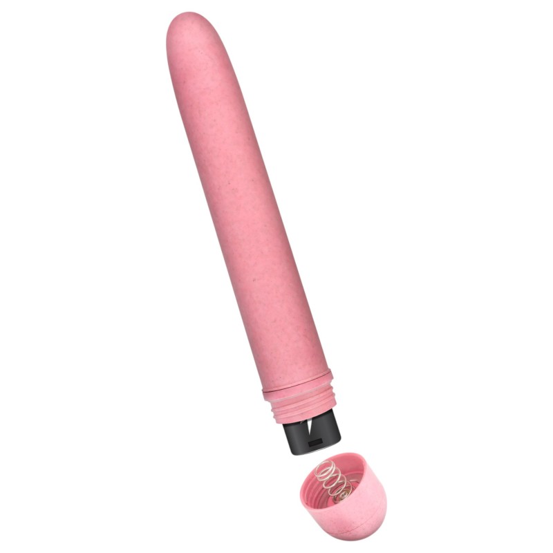Gaia Eco L - pink környezetbarát, biolebomló rúdvibrátor (nagy) 160802 termék bemutató kép