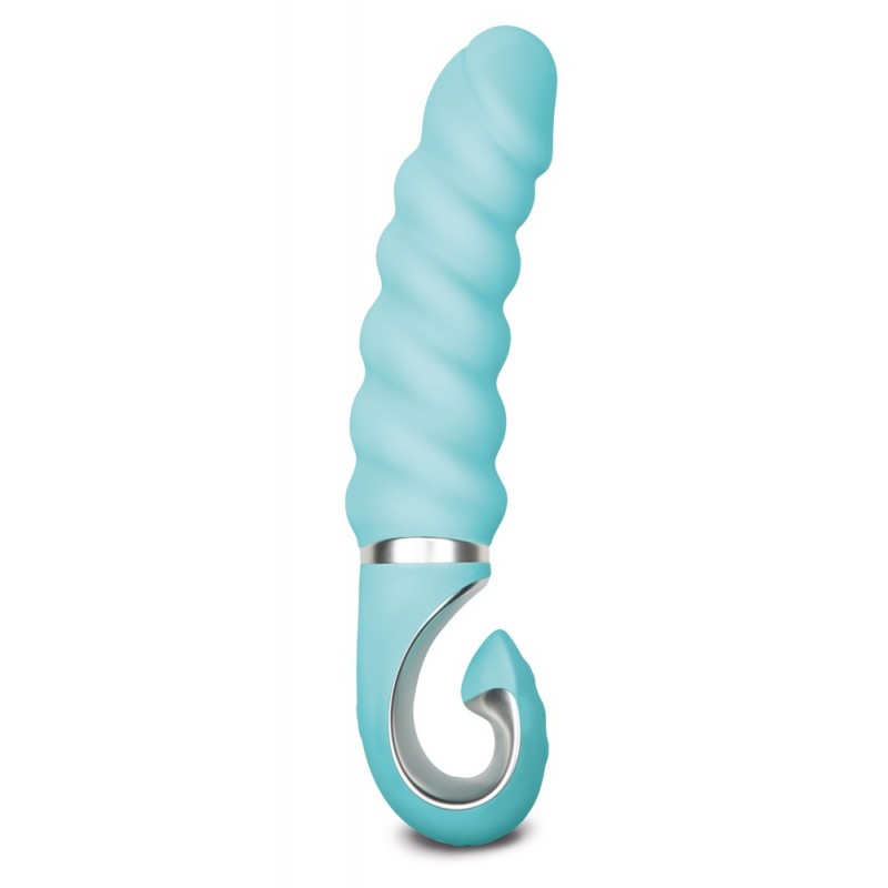 Gvibe G-jack 2- akkus, vízálló szilikon vibrátor (türkiz) 51043 termék bemutató kép