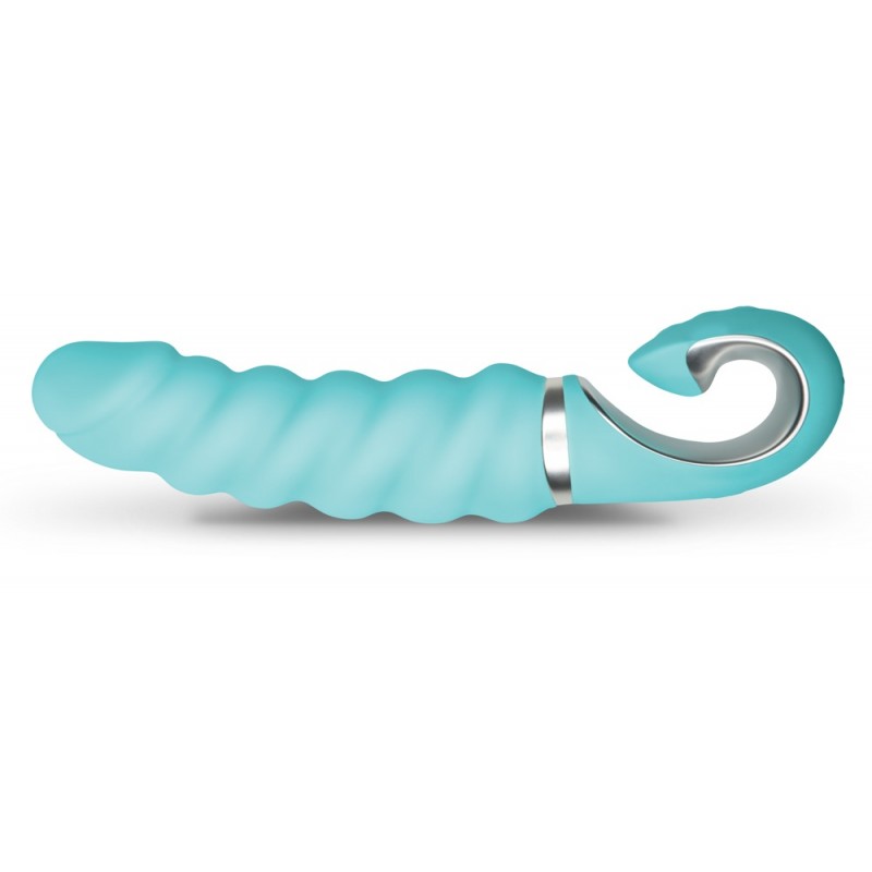 Gvibe G-jack 2- akkus, vízálló szilikon vibrátor (türkiz) 51044 termék bemutató kép