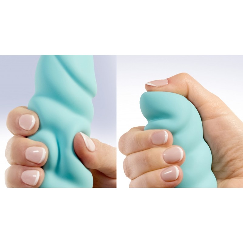 Gvibe G-jack 2- akkus, vízálló szilikon vibrátor (türkiz) 51045 termék bemutató kép