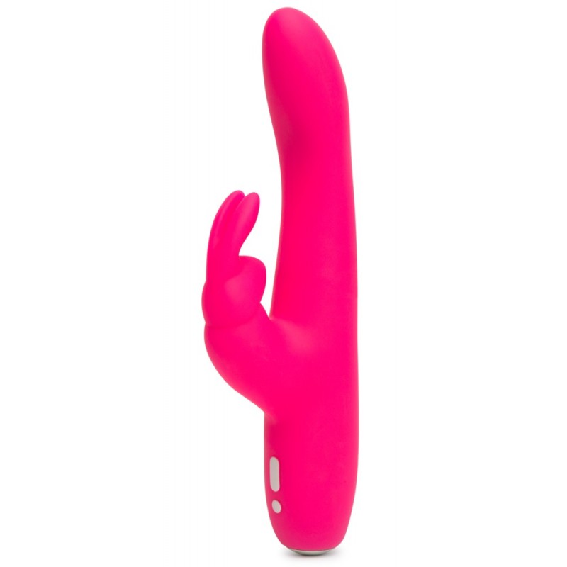 Happyrabbit Curve Slim - vízálló, akkus csiklókaros vibrátor (pink) 25347 termék bemutató kép
