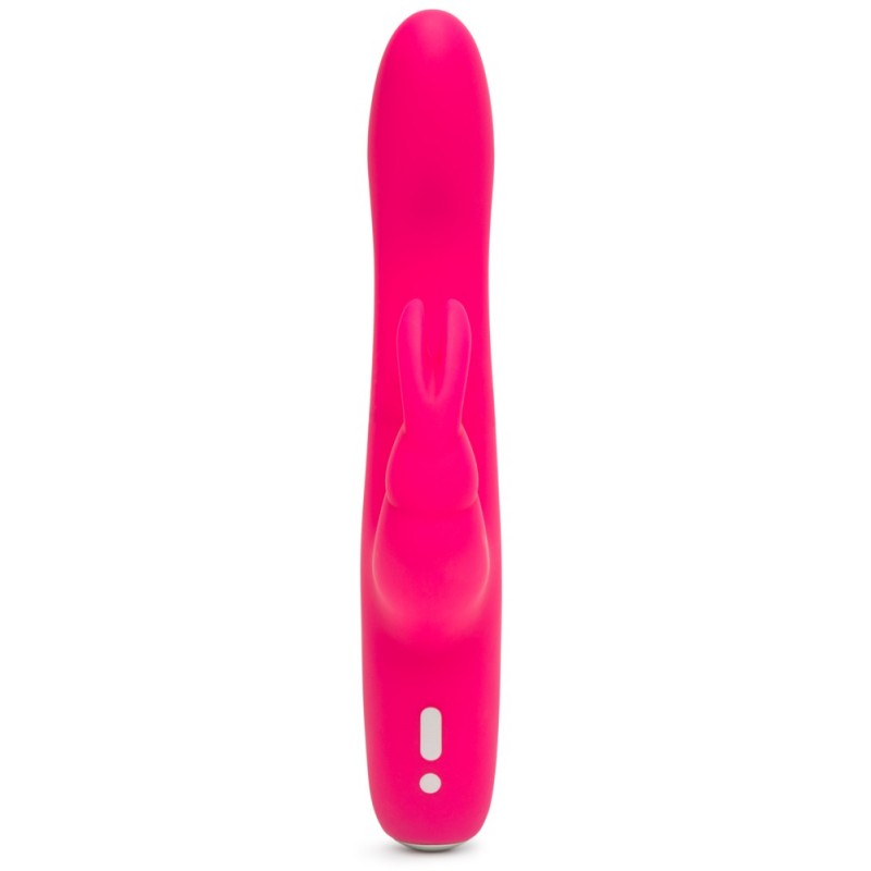 Happyrabbit Curve Slim - vízálló, akkus csiklókaros vibrátor (pink) 25348 termék bemutató kép