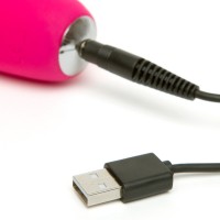 Happyrabbit Curve Slim - vízálló, akkus csiklókaros vibrátor (pink) 25351 termék bemutató kép