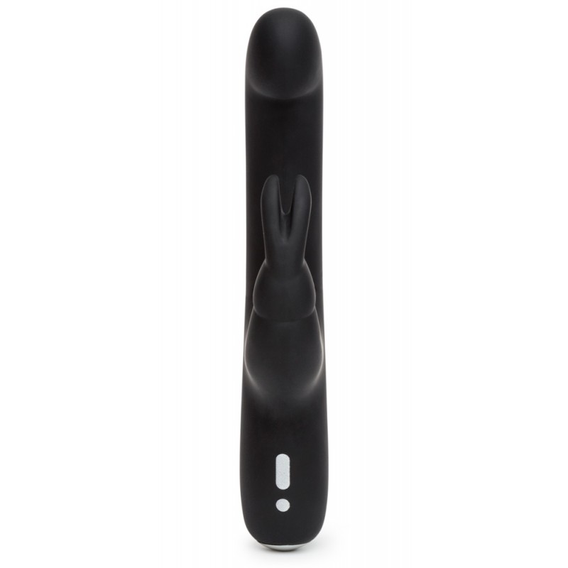 Happyrabbit G-Spot Slim - vibrátor (fekete) 81289 termék bemutató kép