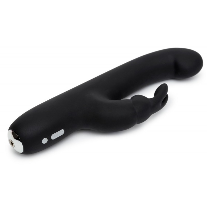 Happyrabbit G-Spot Slim - vibrátor (fekete) 81290 termék bemutató kép