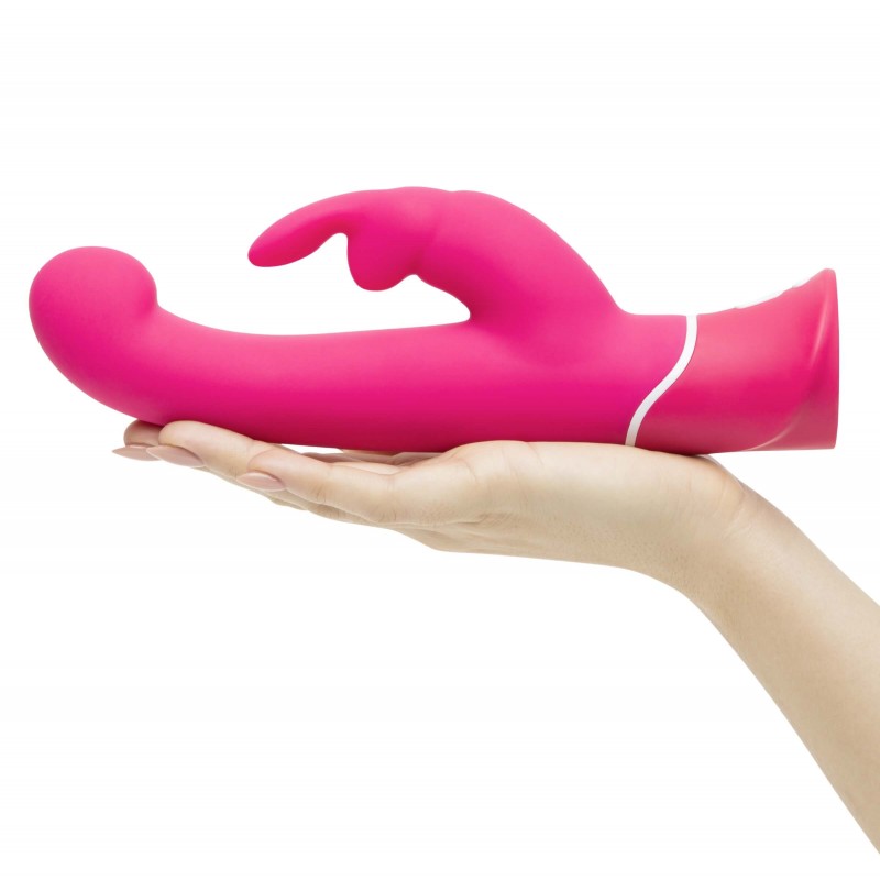 Happyrabbit G-spot - vízálló, csiklókaros vibrátor (pink) 21114 termék bemutató kép