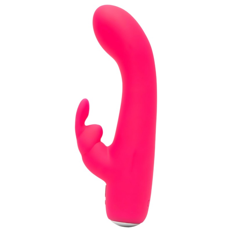 Happyrabbit Mini Rabbit - akkus csiklókaros vibrátor (pink) 161678 termék bemutató kép