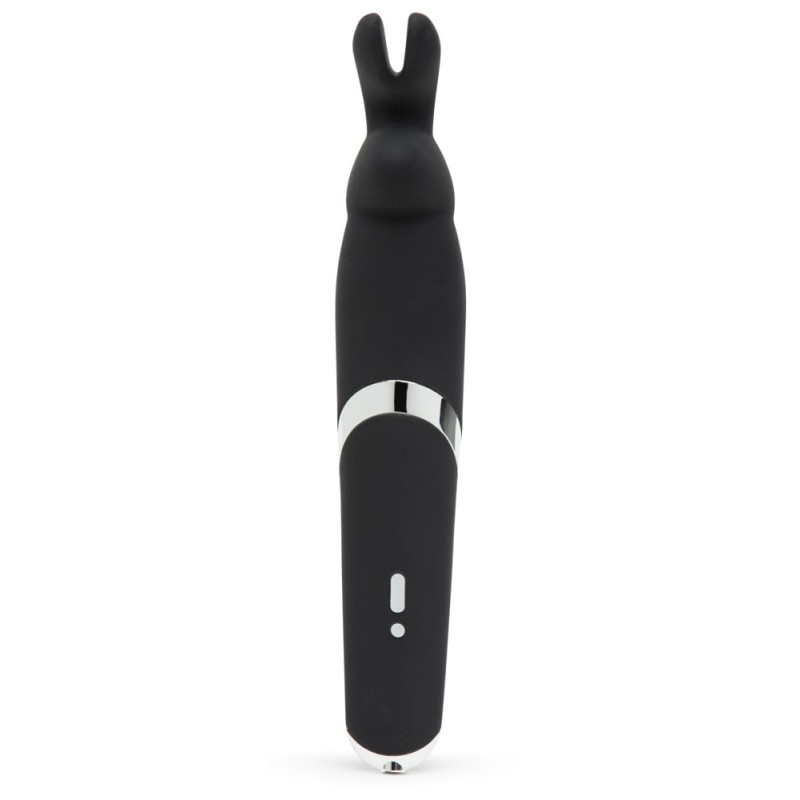 Happyrabbit Wand - akkus, masszírozó vibrátor (fekete) 33194 termék bemutató kép
