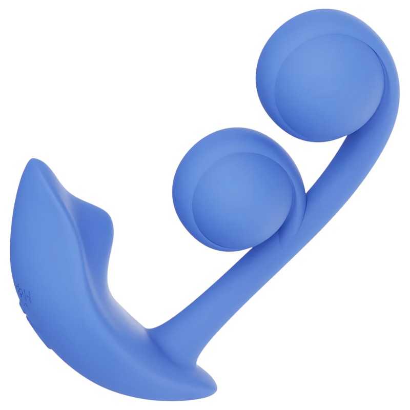 Honey Play Box Melody - App-vezérelt gyöngyös 2in1 vibrátor (kék) 139154 termék bemutató kép