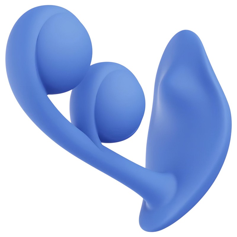 Honey Play Box Melody - App-vezérelt gyöngyös 2in1 vibrátor (kék) 139156 termék bemutató kép