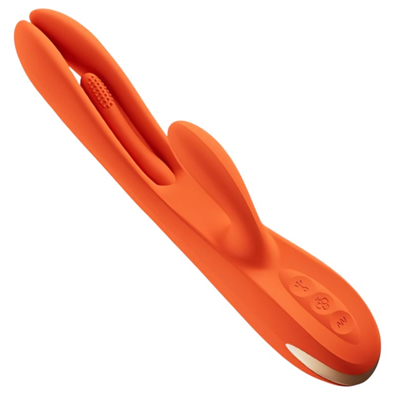 Honey Play Box Terri - App-vezérelt csiklókaros vibrátor (narancs) 147191 termék bemutató kép