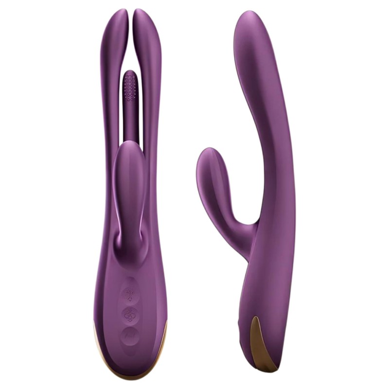 Honey Play Box Terri - App-vezérelt csiklókaros vibrátor (lila) 139161 termék bemutató kép