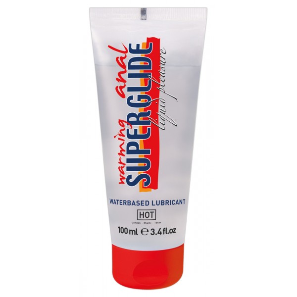 HOT Anal Superglide - melegítő hatású anál síkosító (100ml)