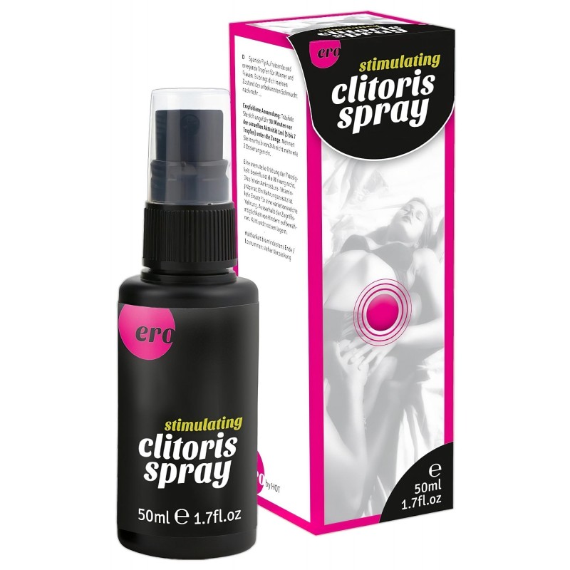 HOT Clitoris Spray - klitorisz stimuláló vágyfokozó (50ml) 106386 termék bemutató kép