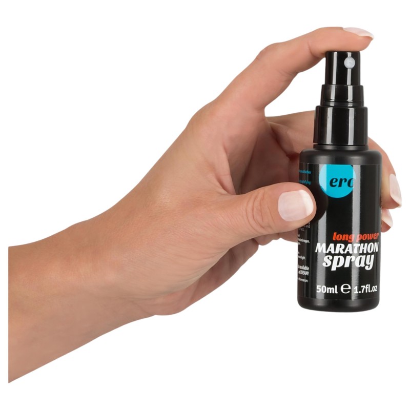 HOT Long Power Marathon - magömlés késleltető spray (50 ml) 109529 termék bemutató kép