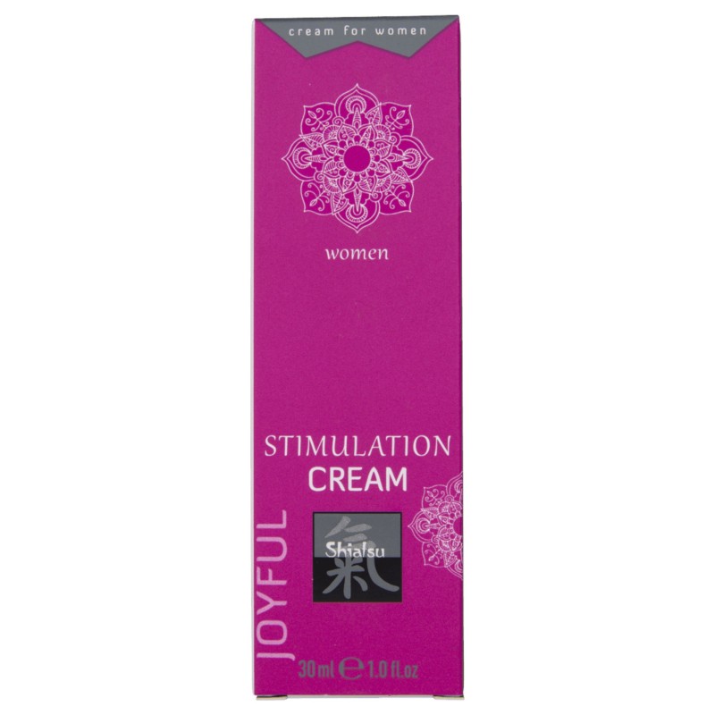 HOT Shiatsu Joyful - stimuláló krém nőknek (30 ml) 145501 termék bemutató kép