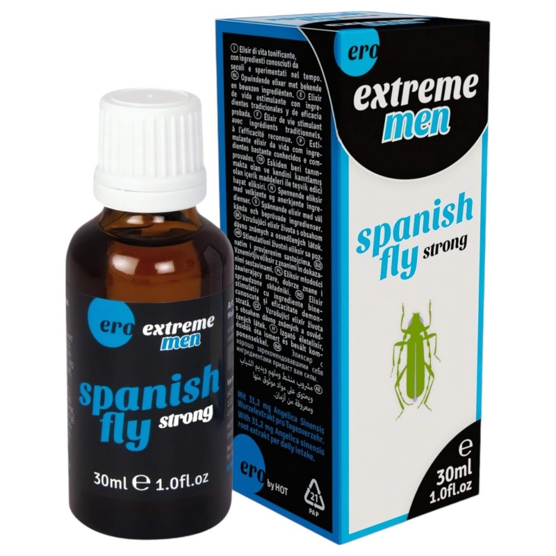 HOT Spanish fly Extreme - vágyfokozó csepp férfiaknak (30ml) 112369 termék bemutató kép